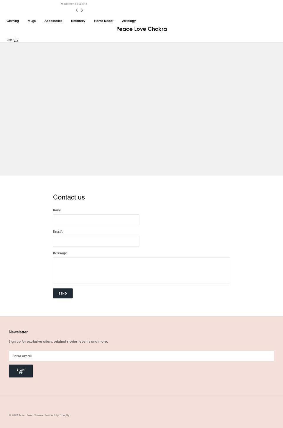 blissgiftshop.com shopify website screenshot