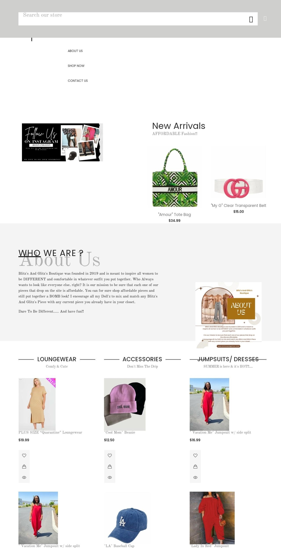 Eme-v-- Shopify theme site example blitzsandglitzs.com