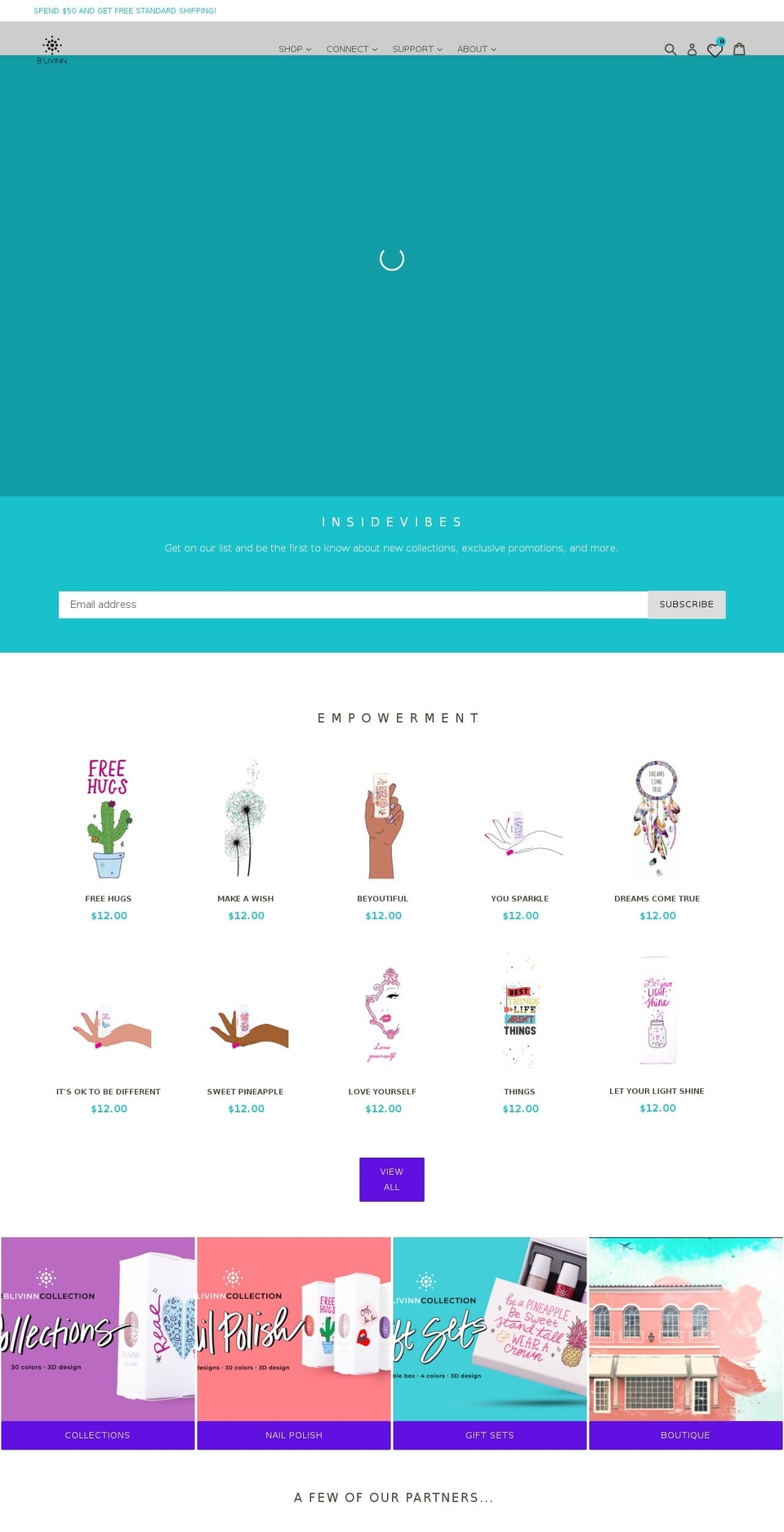 blivinn.com — Shopify storefront screenshot