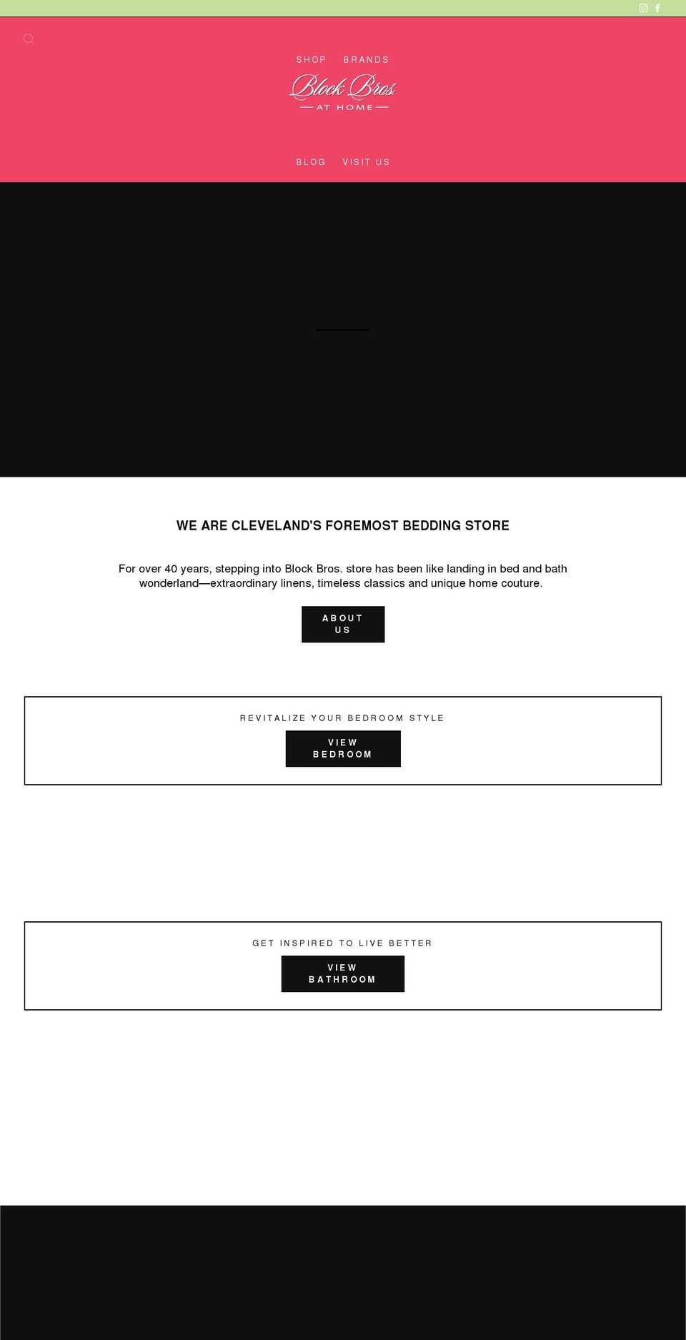 blockbrosathome.com shopify website screenshot