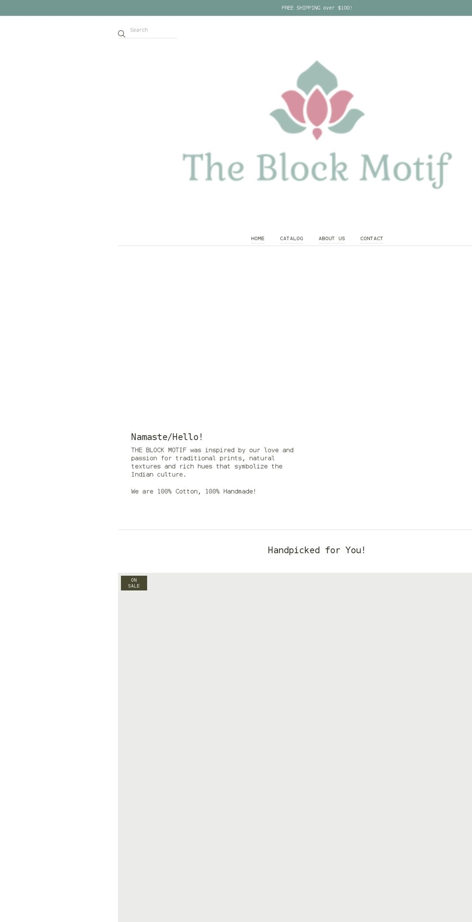 blockmotif.com shopify website screenshot