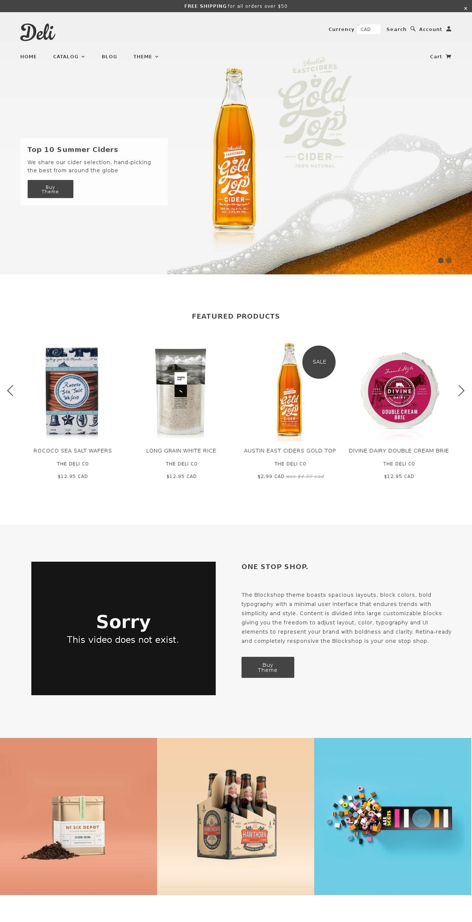 blockshop-theme-deli.myshopify.com shopify website screenshot
