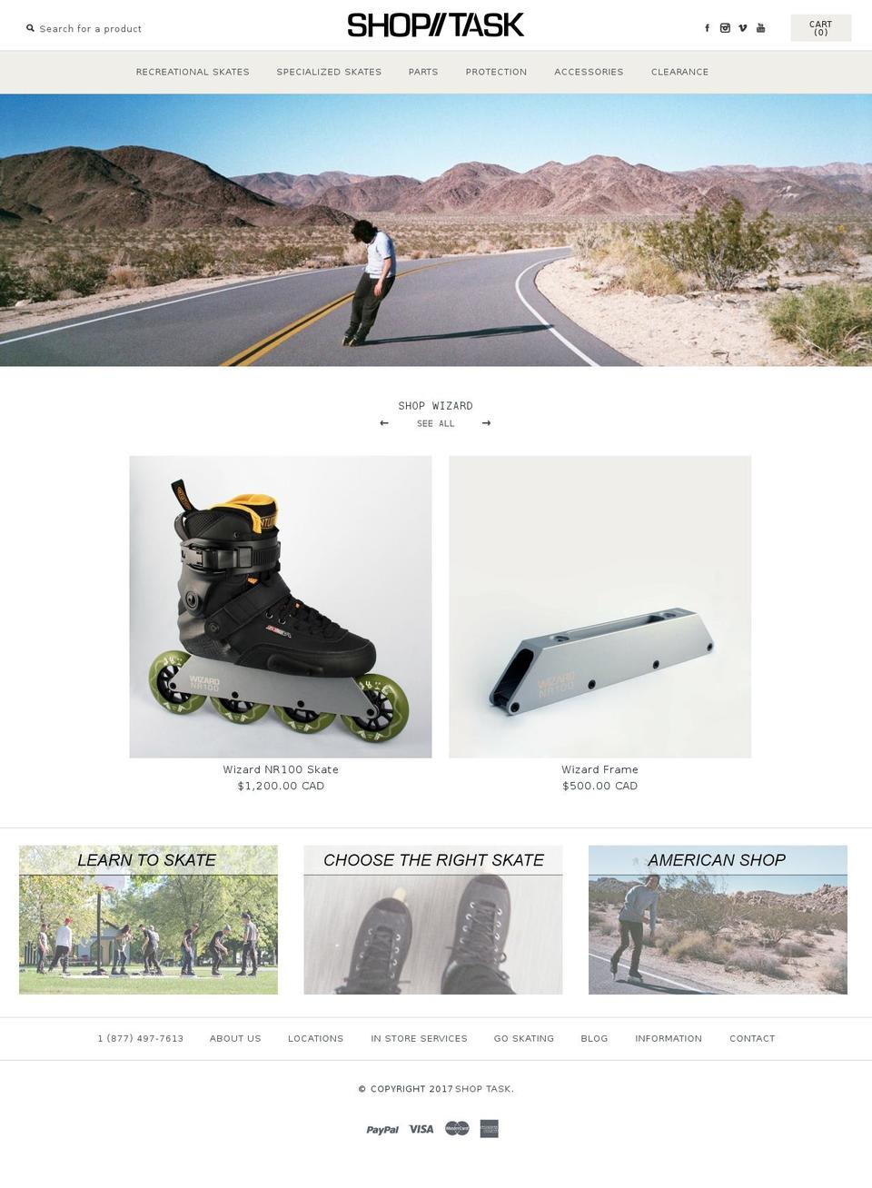 blog-task.com shopify website screenshot