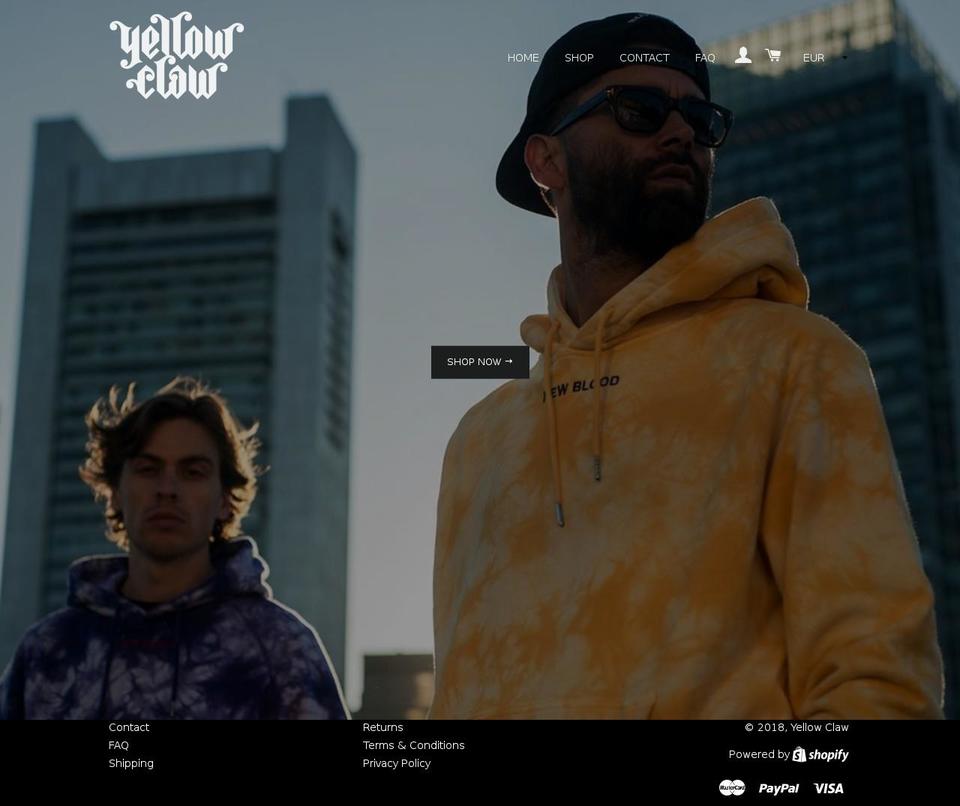 bloodformercy.com — Shopify storefront screenshot
