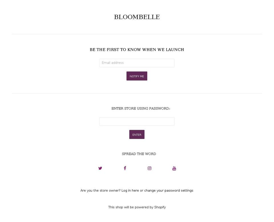 qrack-v2-0-2 Shopify theme site example bloombelle.com