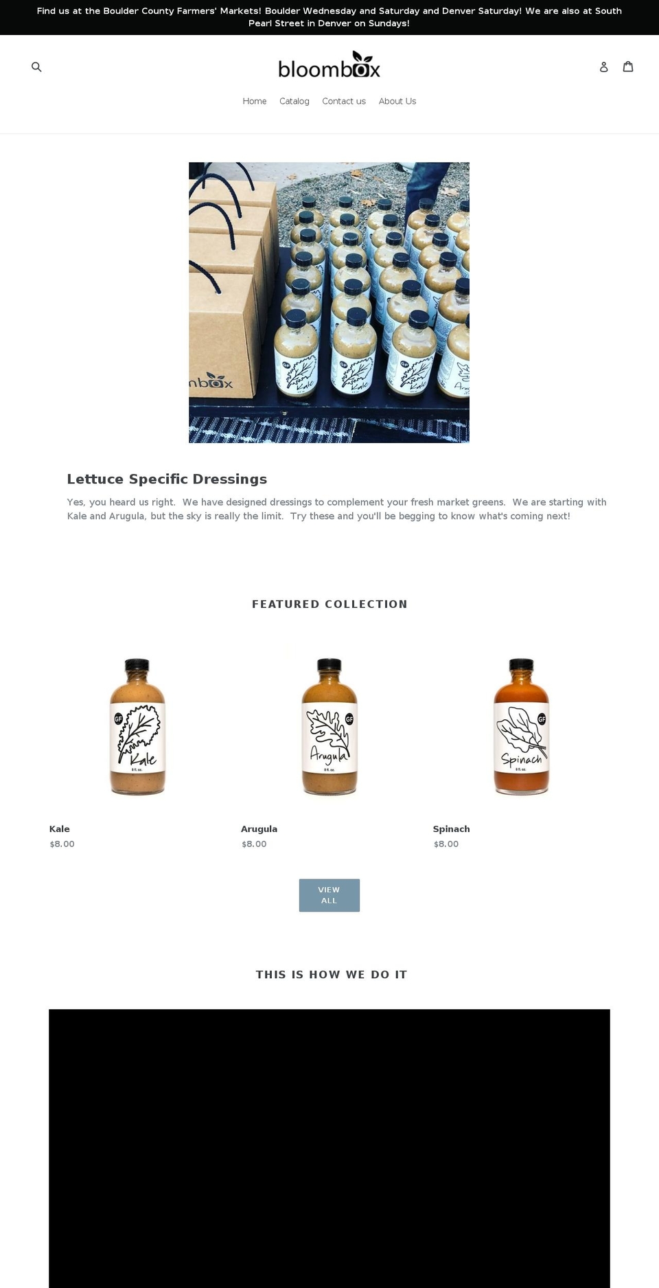 bloomboxfoods.com shopify website screenshot
