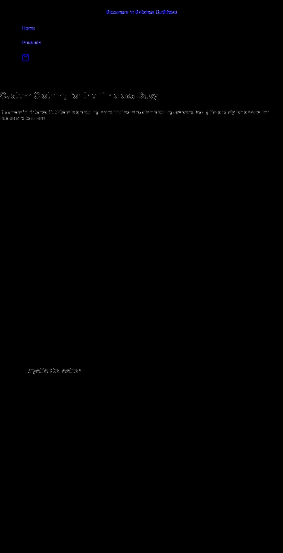 bloomersnbritchesoutfitters.com shopify website screenshot