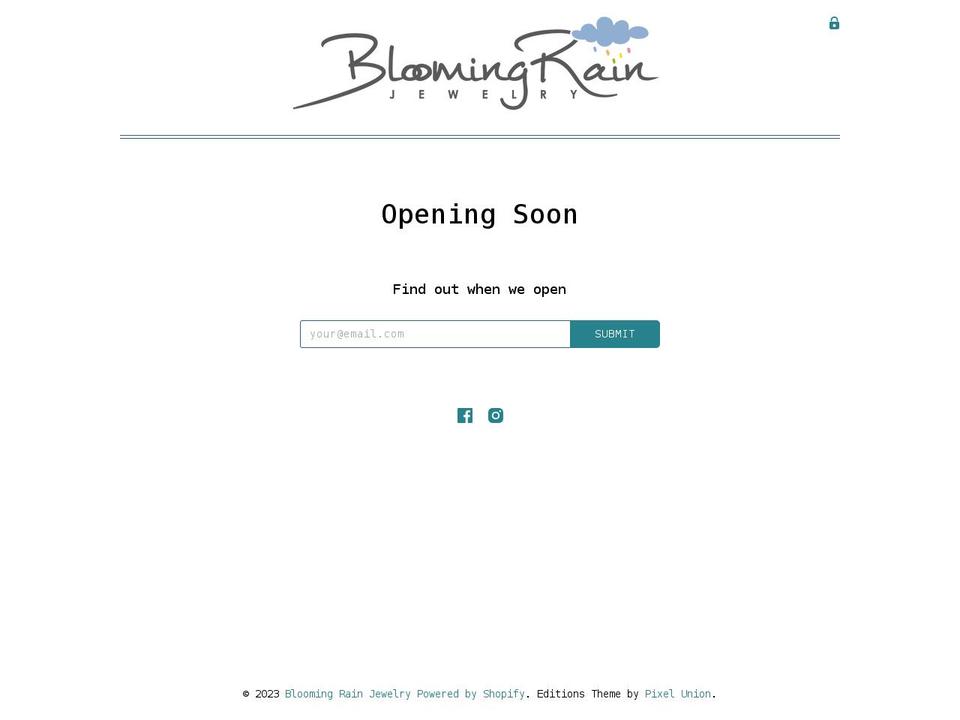 bloomingrain.com shopify website screenshot