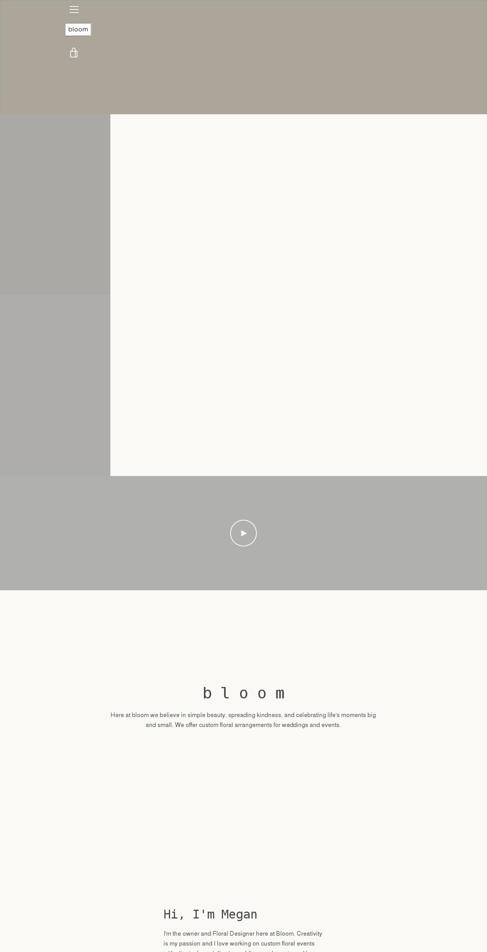 bloomodessa.com shopify website screenshot