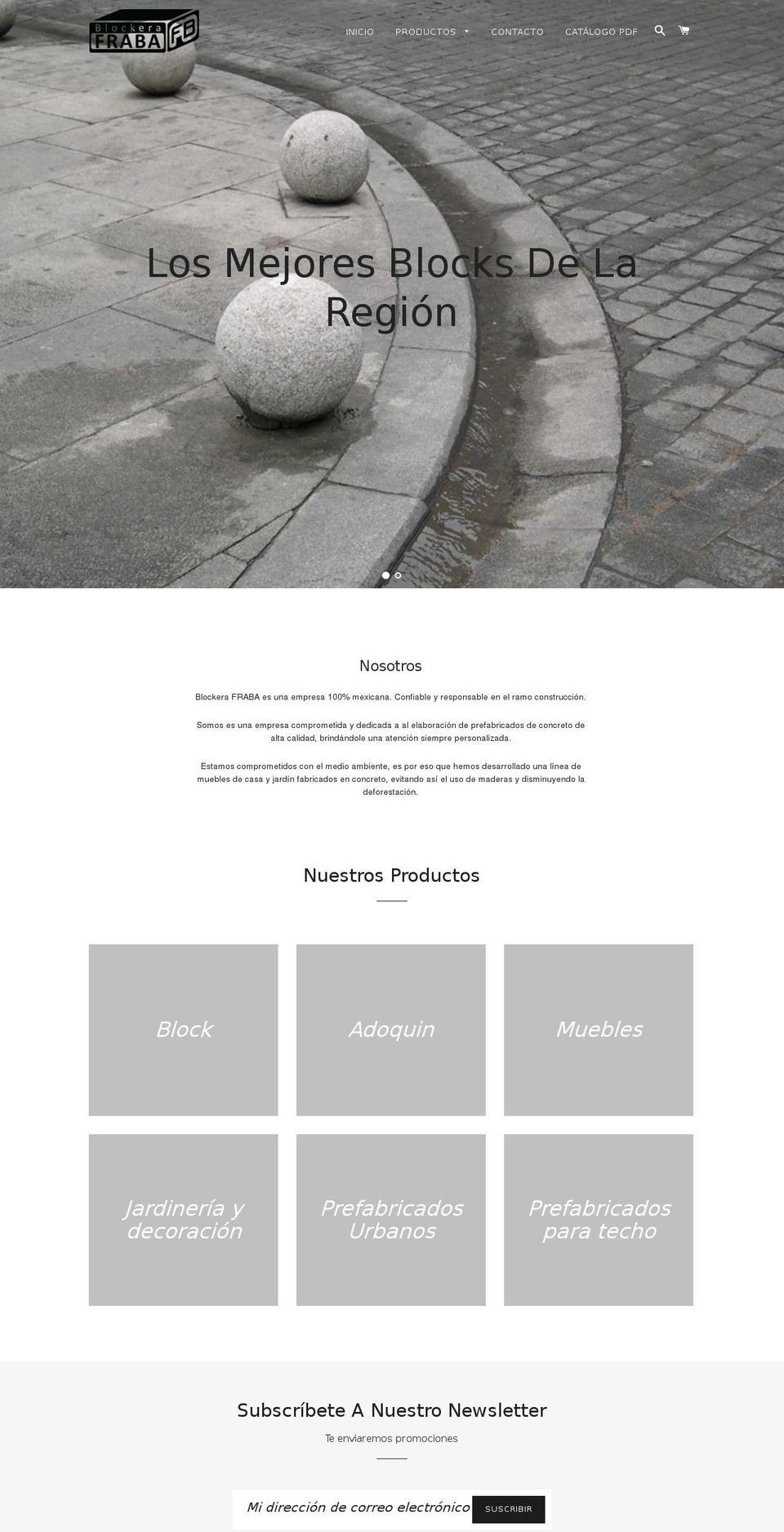 bloquerafraba.com — Shopify storefront screenshot