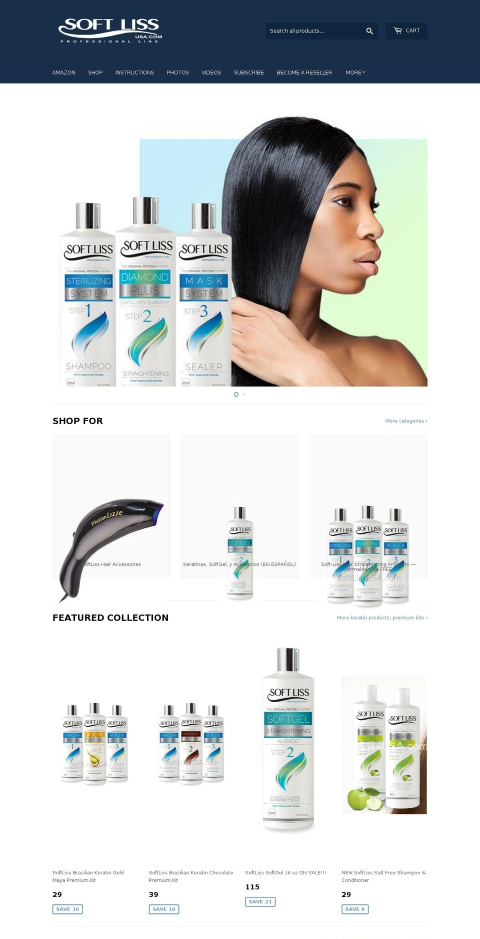 blossominghealthclinic.com — Shopify storefront screenshot