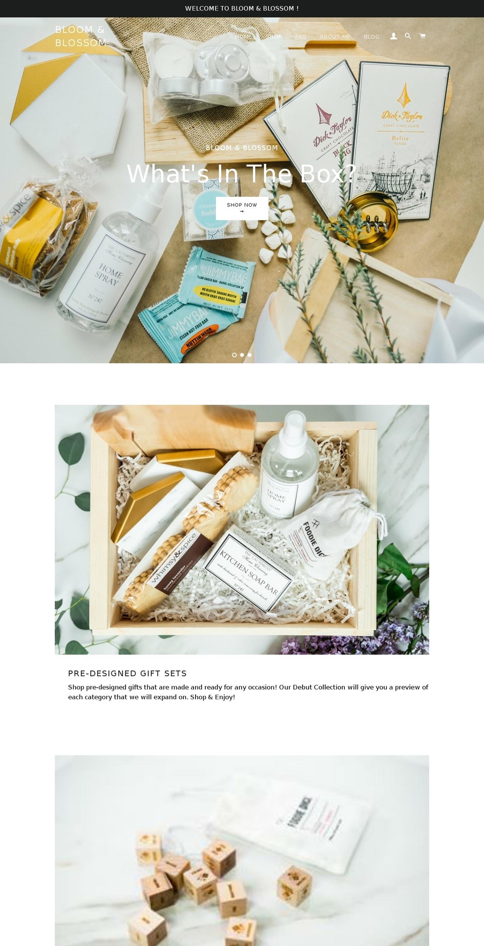 blossomsareforever.com — Shopify storefront screenshot