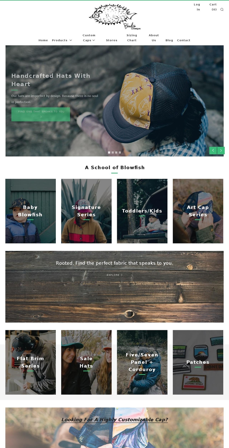 blowfishgear.com — Shopify storefront screenshot