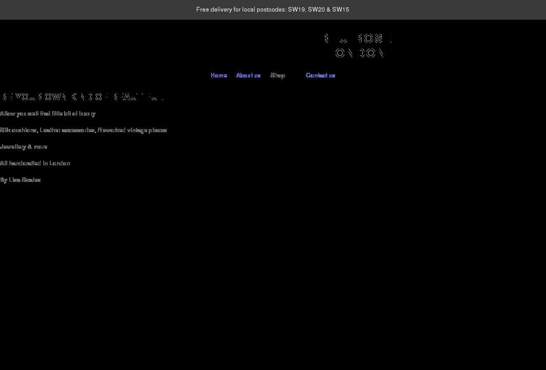 blu-rose.com shopify website screenshot