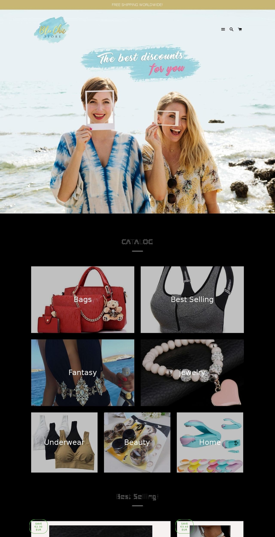 mindstheme-10apr20 Shopify theme site example bluchicstore.com