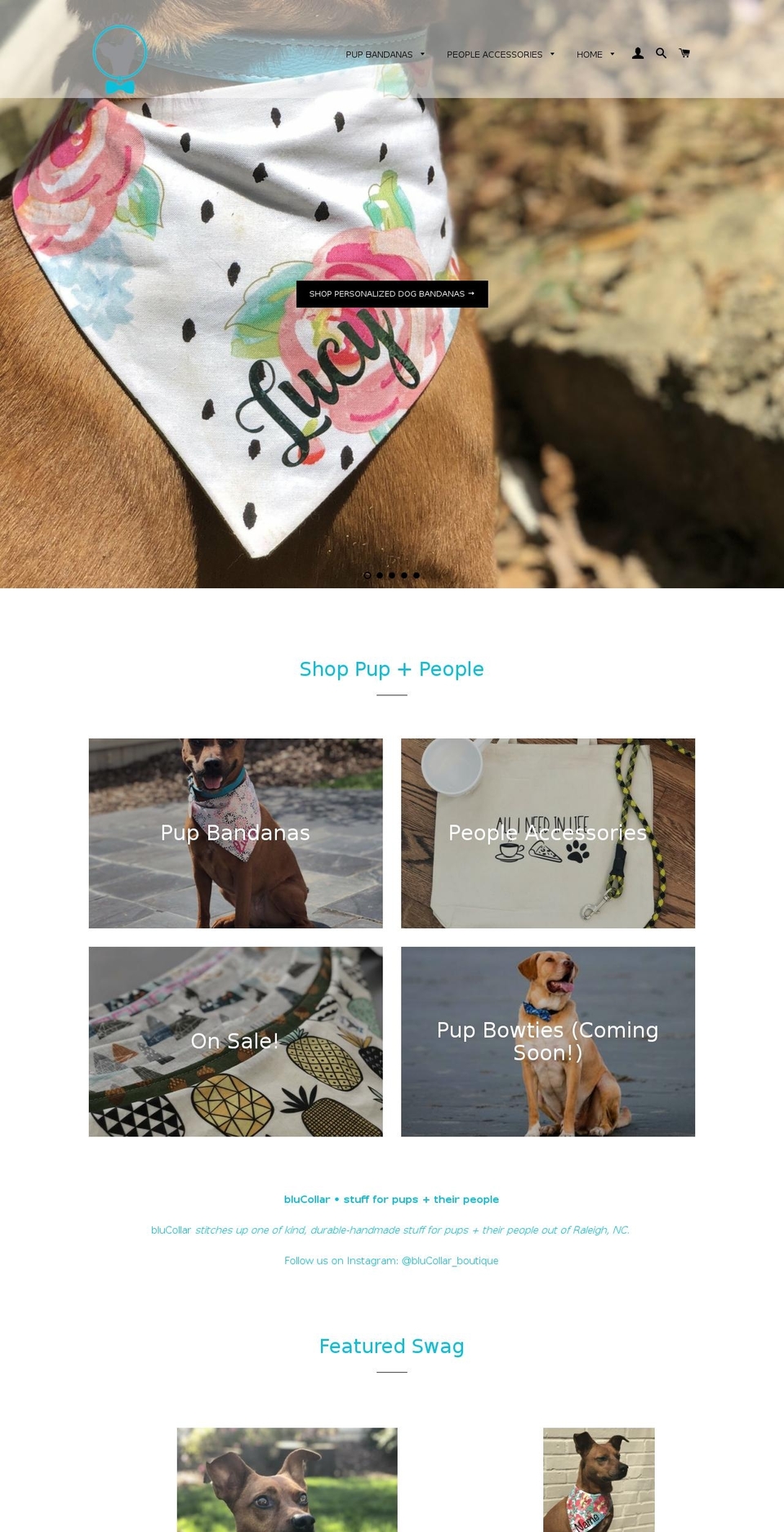 blucollarboutique.com shopify website screenshot