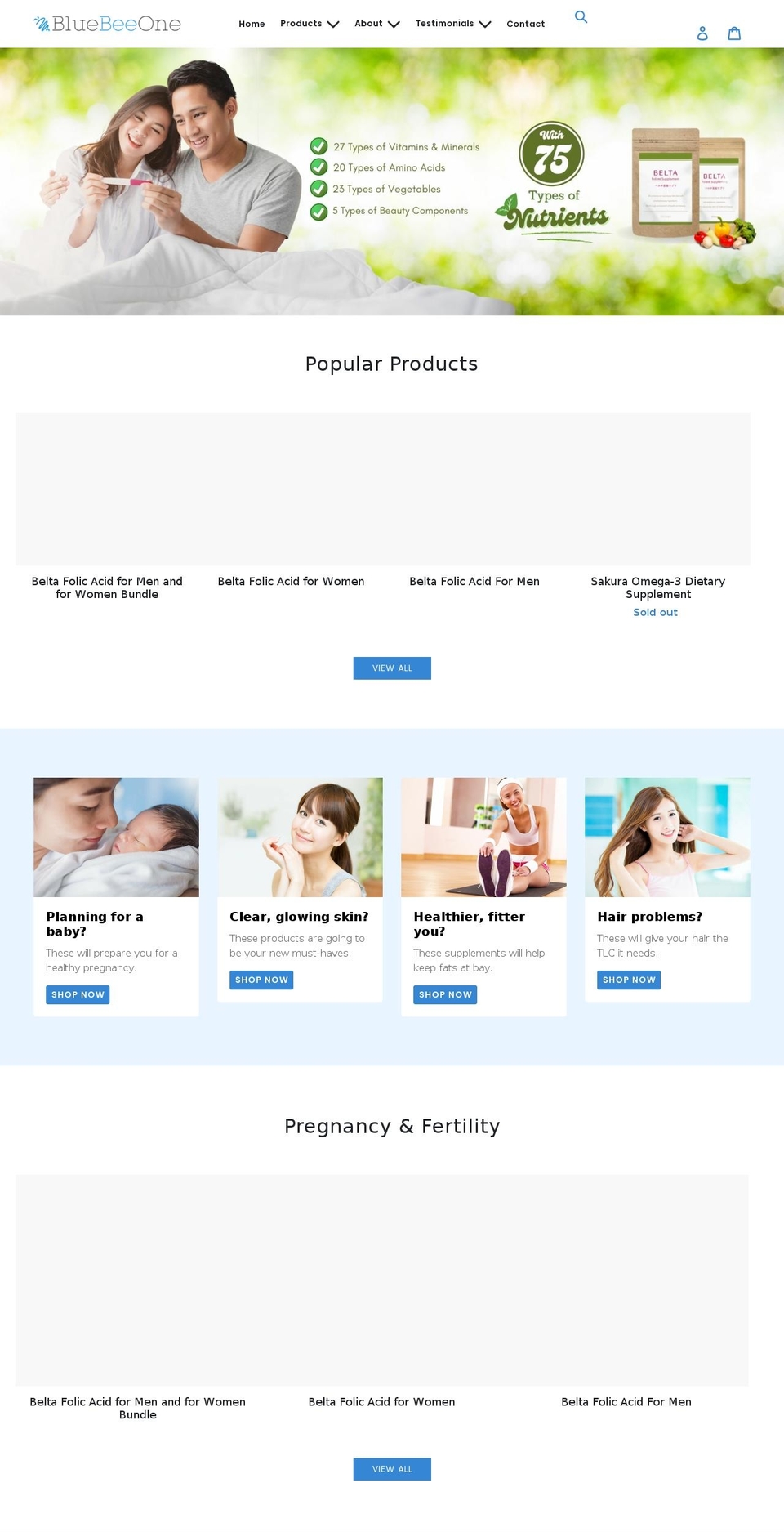 GBLUEBEEONECOM  CLONE THEME Shopify theme site example bluebeeone.ph