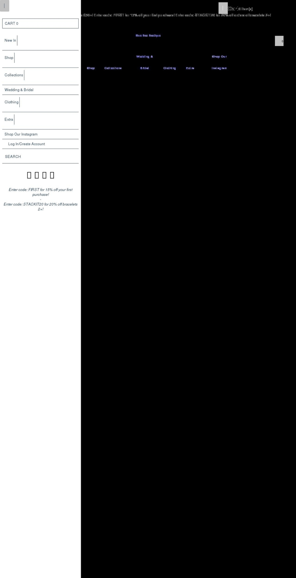 blueboxboutiqueinc.com — Shopify storefront screenshot