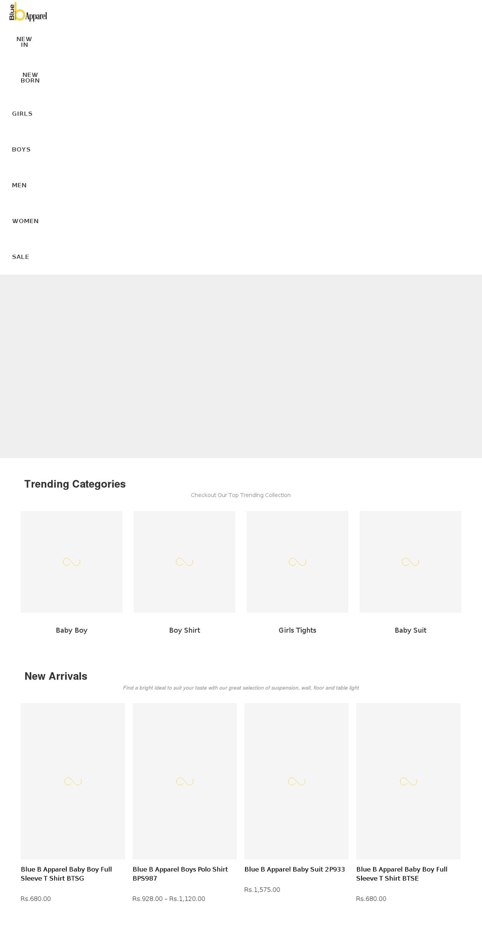 elessi Shopify theme site example bluebtex.com