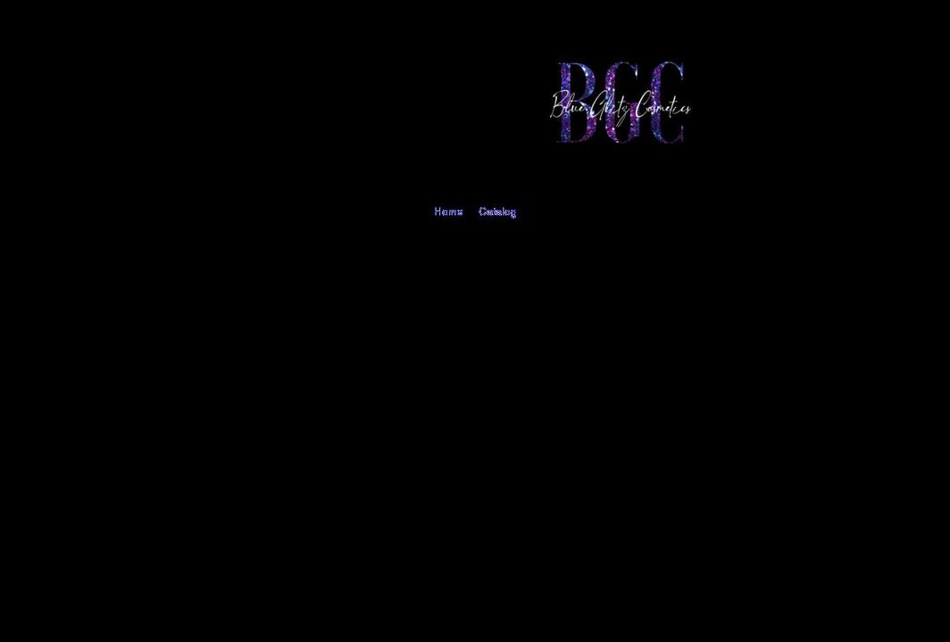 blueglitzbabe.com shopify website screenshot