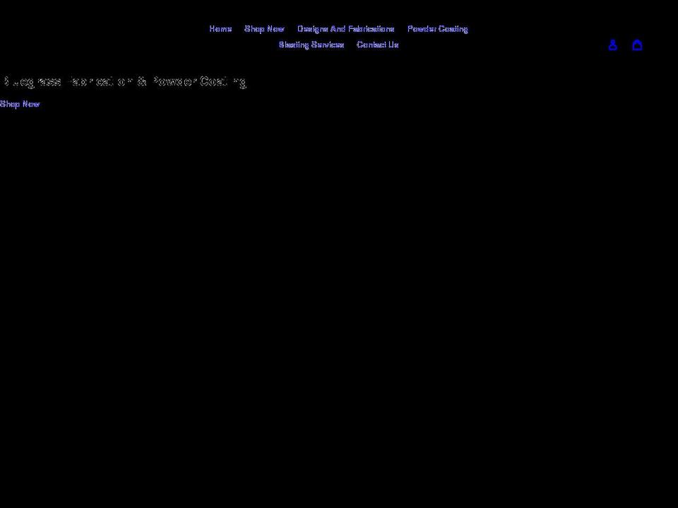 bluegrassfab.com shopify website screenshot