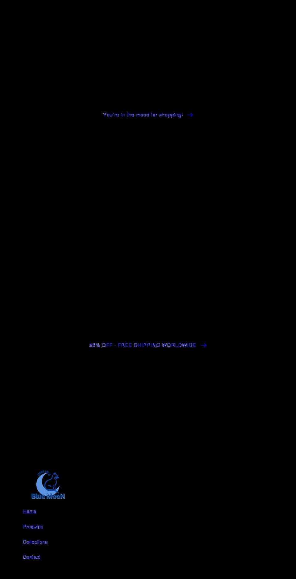 bluemoon-light.com shopify website screenshot