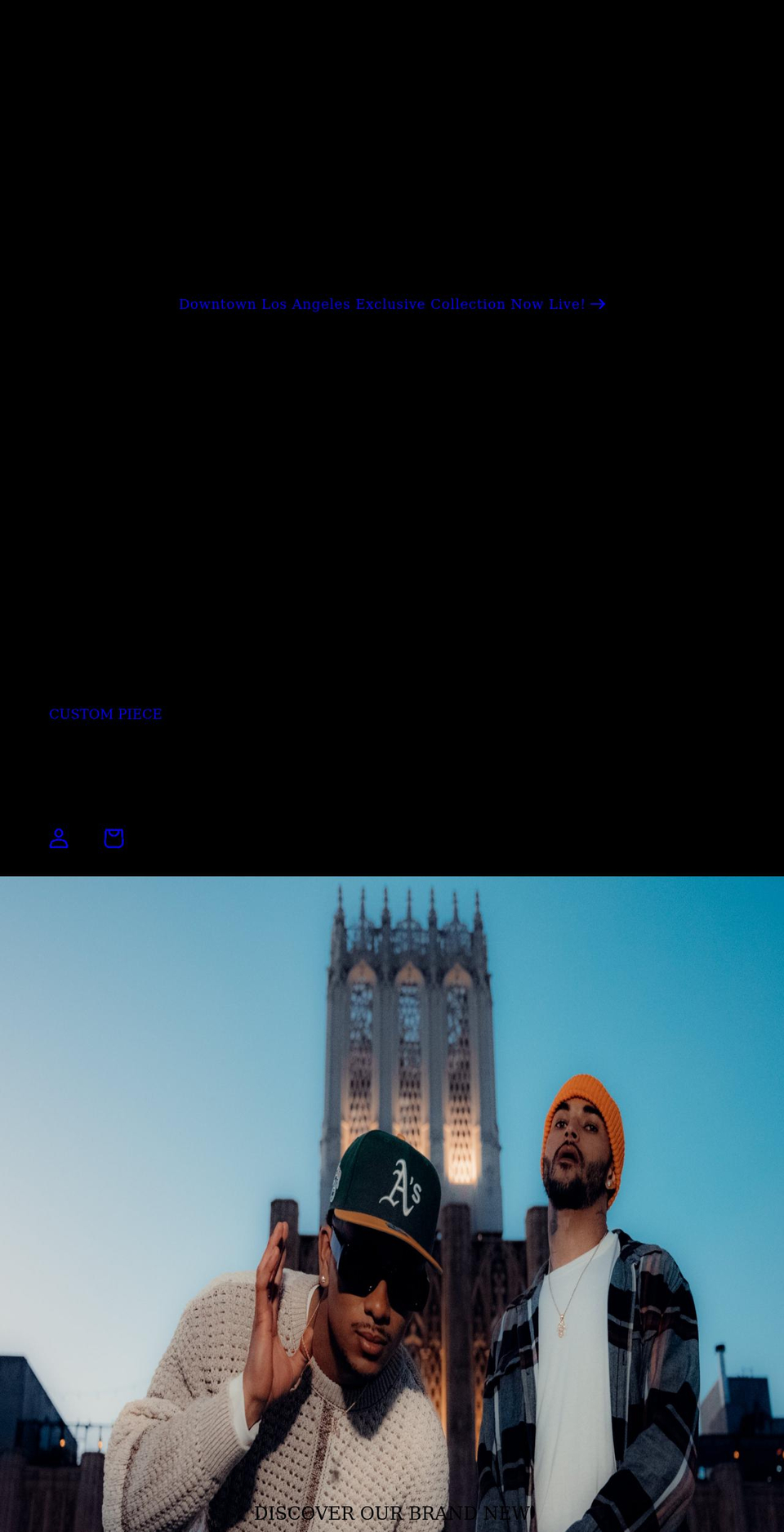 bluemoonandco.com shopify website screenshot