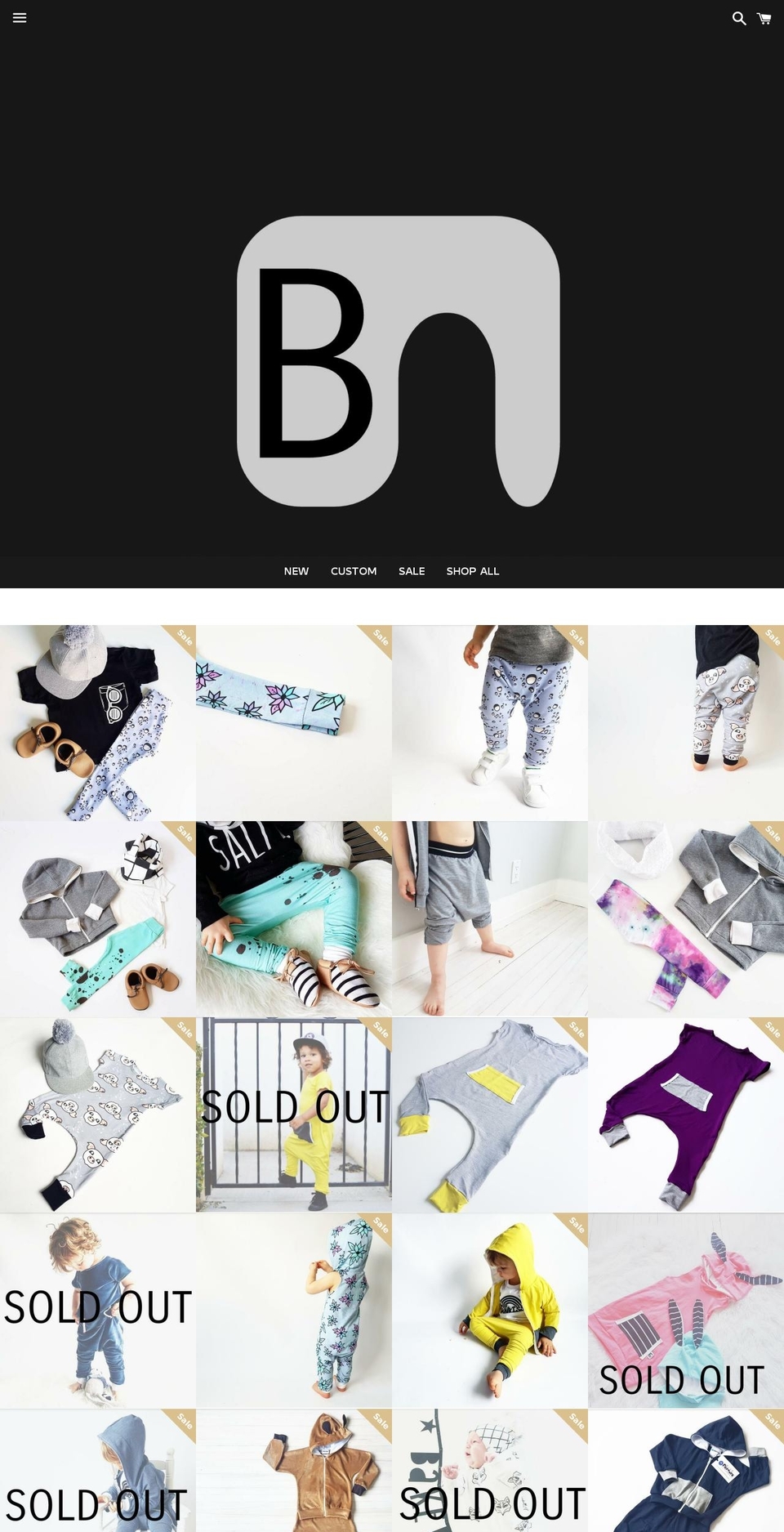 blueneptuneclothing.com — Shopify storefront screenshot