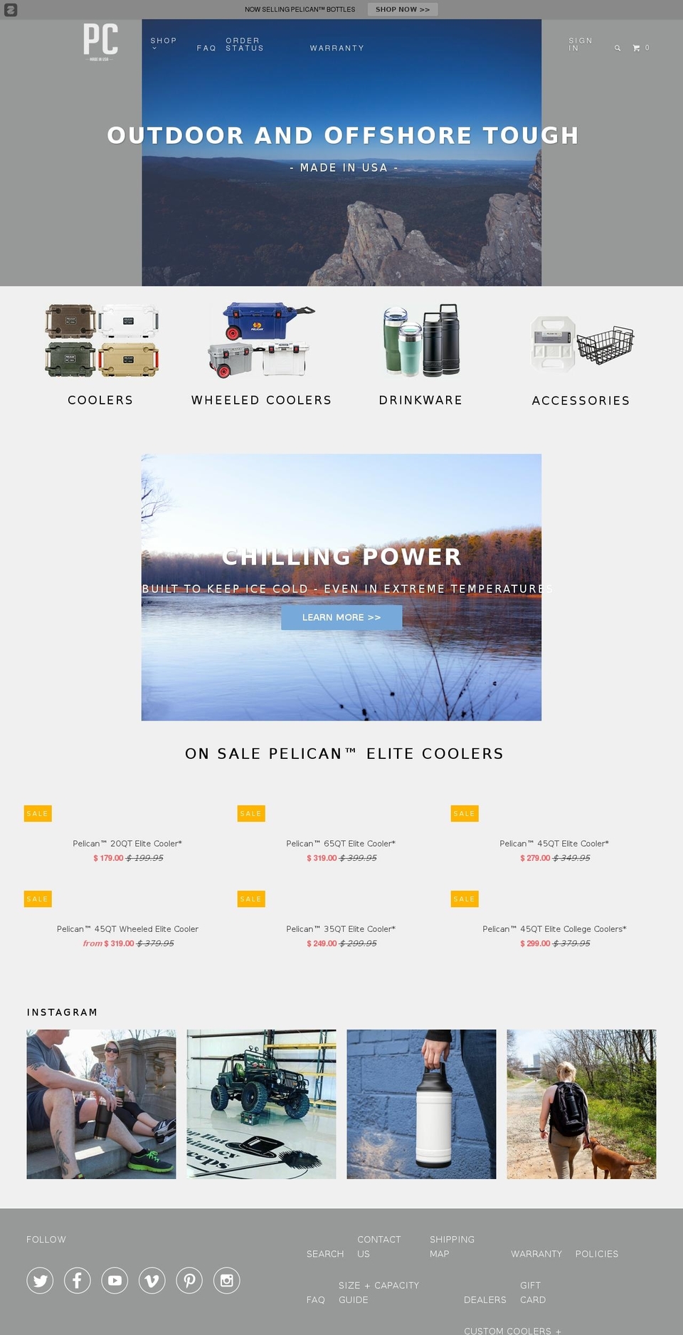 Copy of Parallax 08\/30\/16 (10\/20\/16) Shopify theme site example bluepelicancooler.com