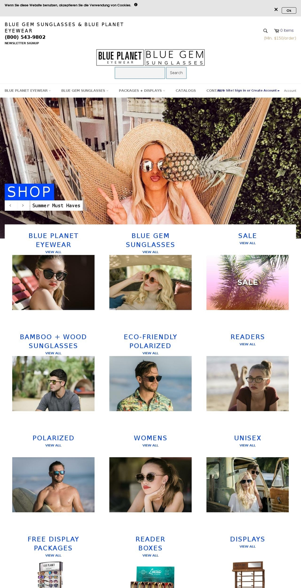 BGWE1.81 LIVE SITE DO NOT EDIT Shopify theme site example blueplaneteyewearwholesale.com