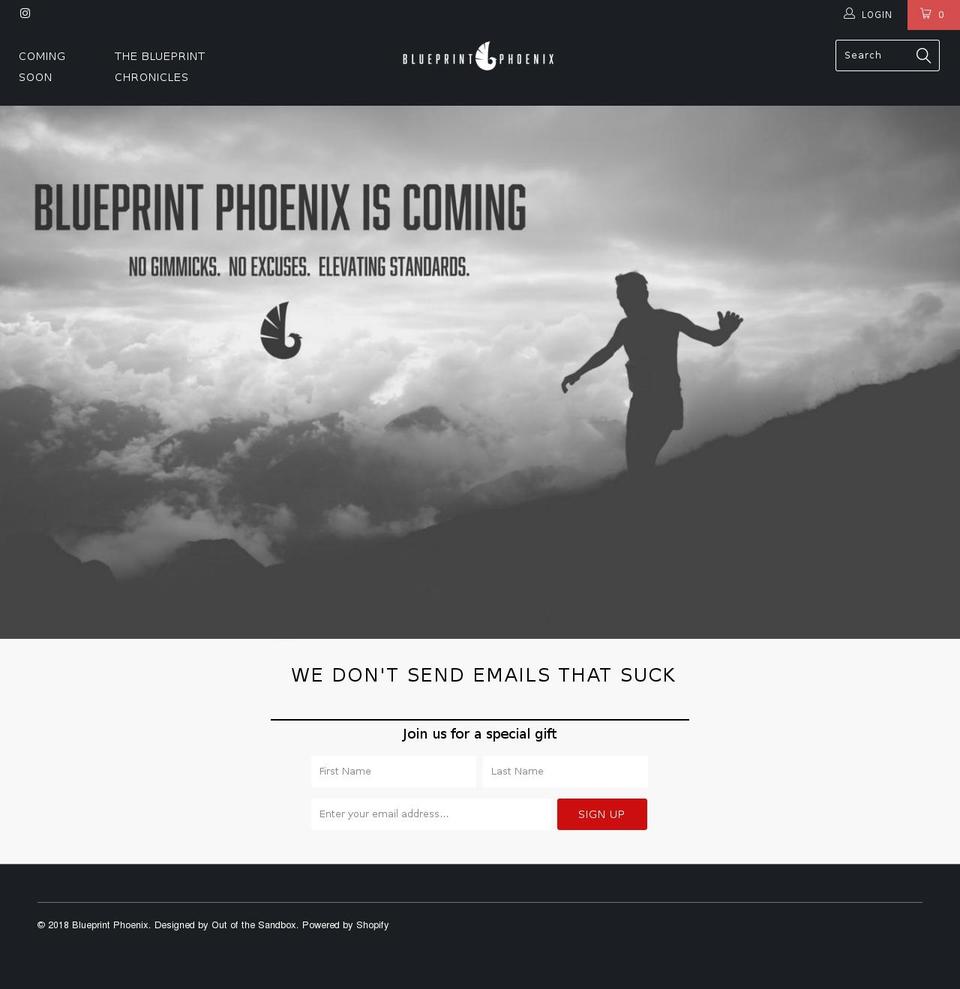 blueprintphoenix.com — Shopify storefront screenshot