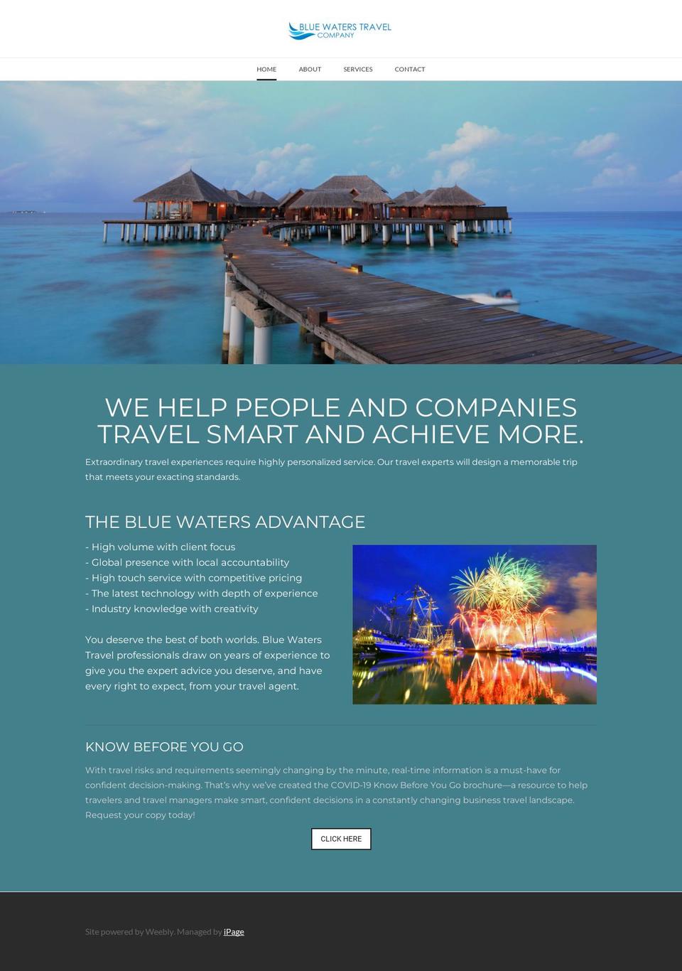 bluewatersco.com — Shopify storefront screenshot