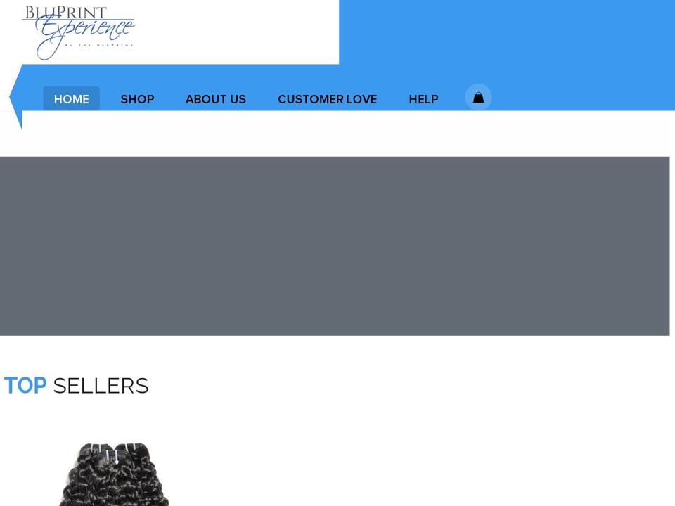 bluprintexperience.com shopify website screenshot