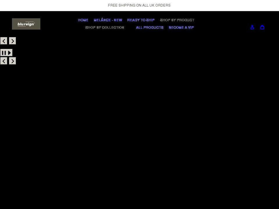 blureign.co.uk shopify website screenshot