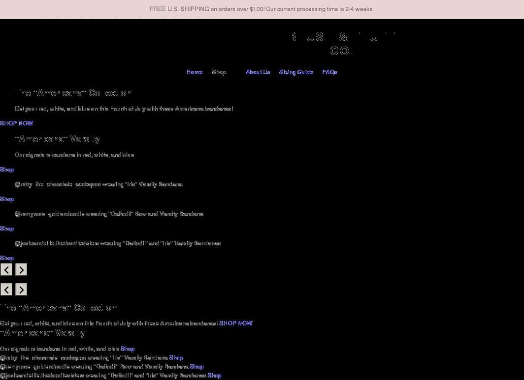blushandfluffco.com shopify website screenshot
