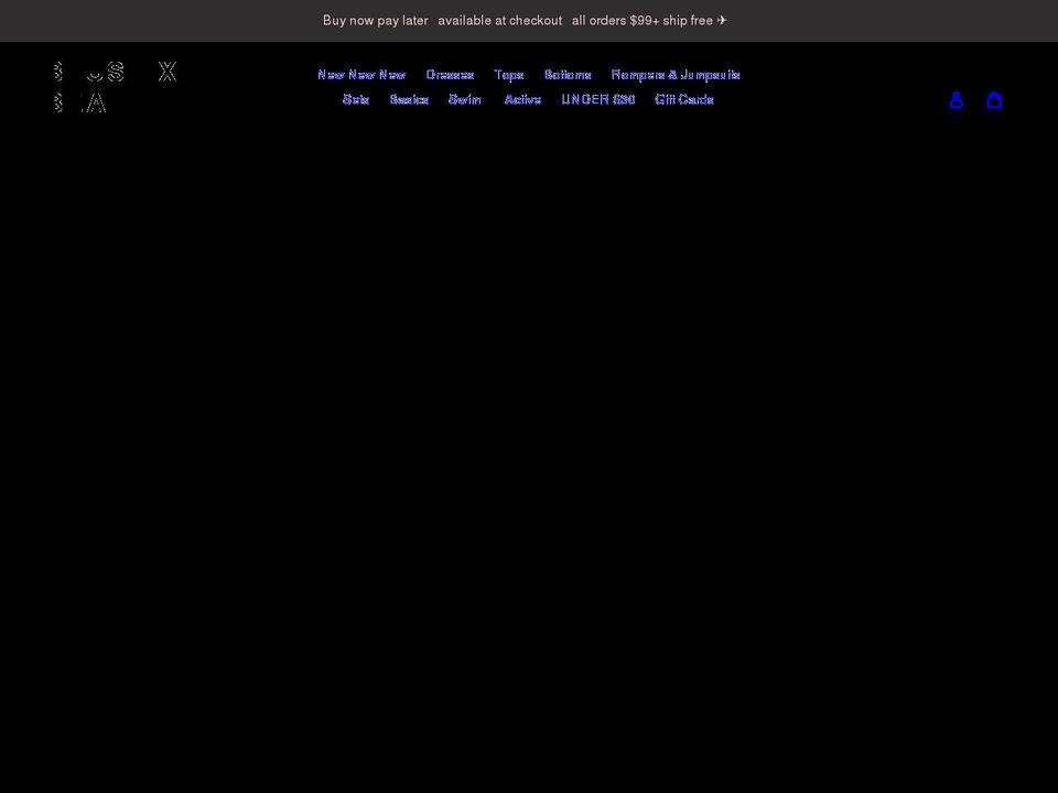 blushxbea.com shopify website screenshot