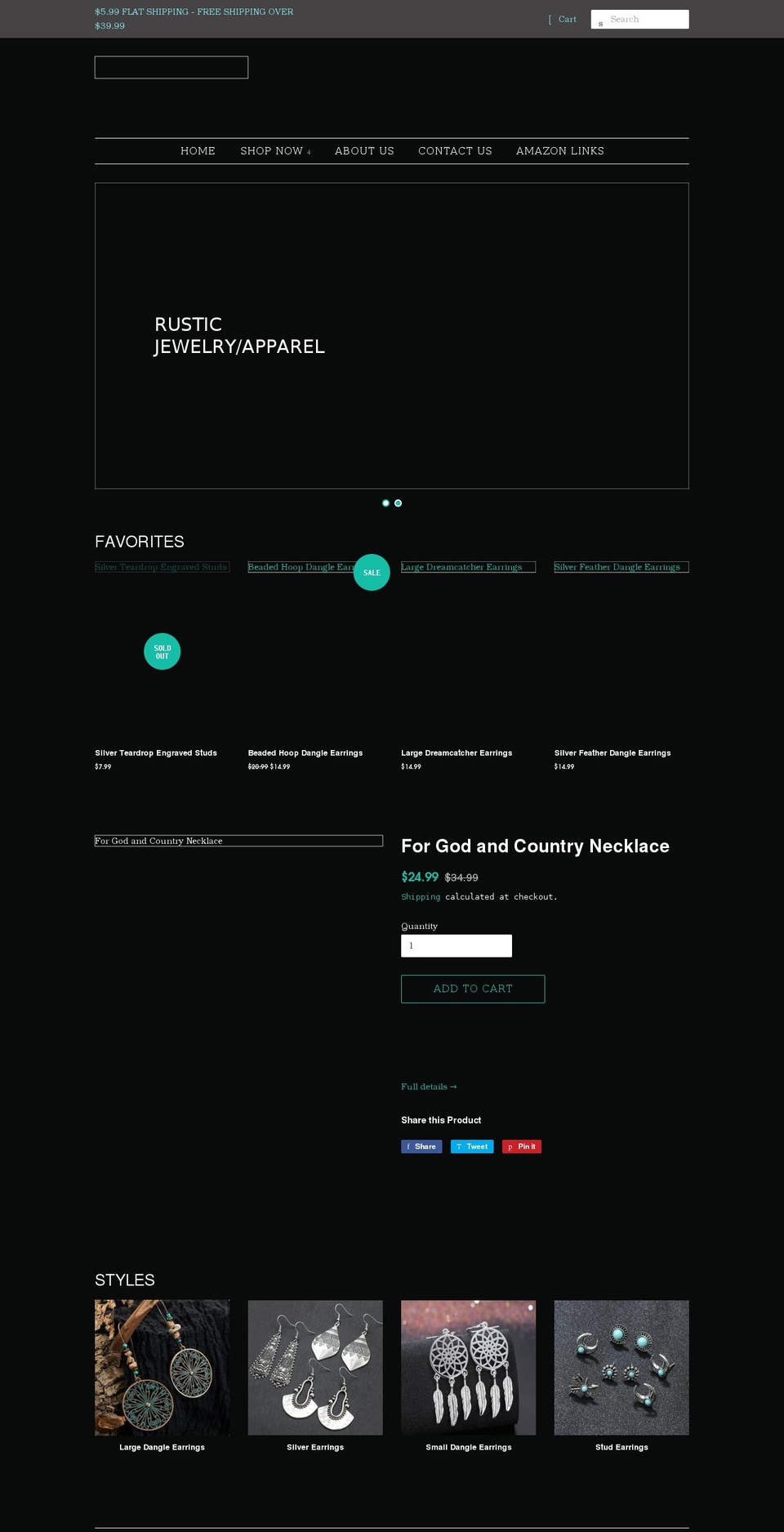 bluskyunlimited.com — Shopify storefront screenshot