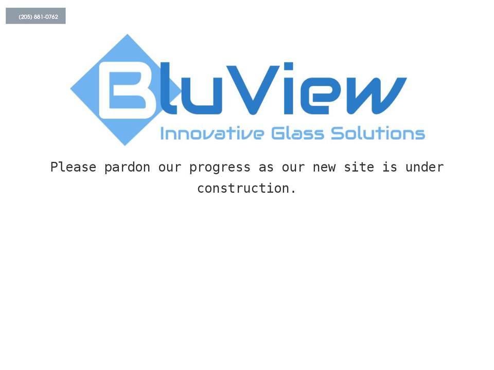 bluviewglass.com shopify website screenshot