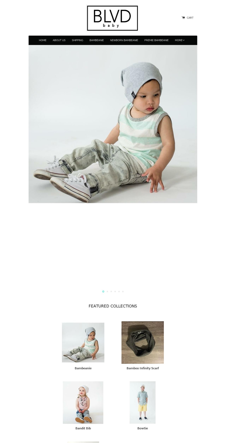blvdinc.ca shopify website screenshot
