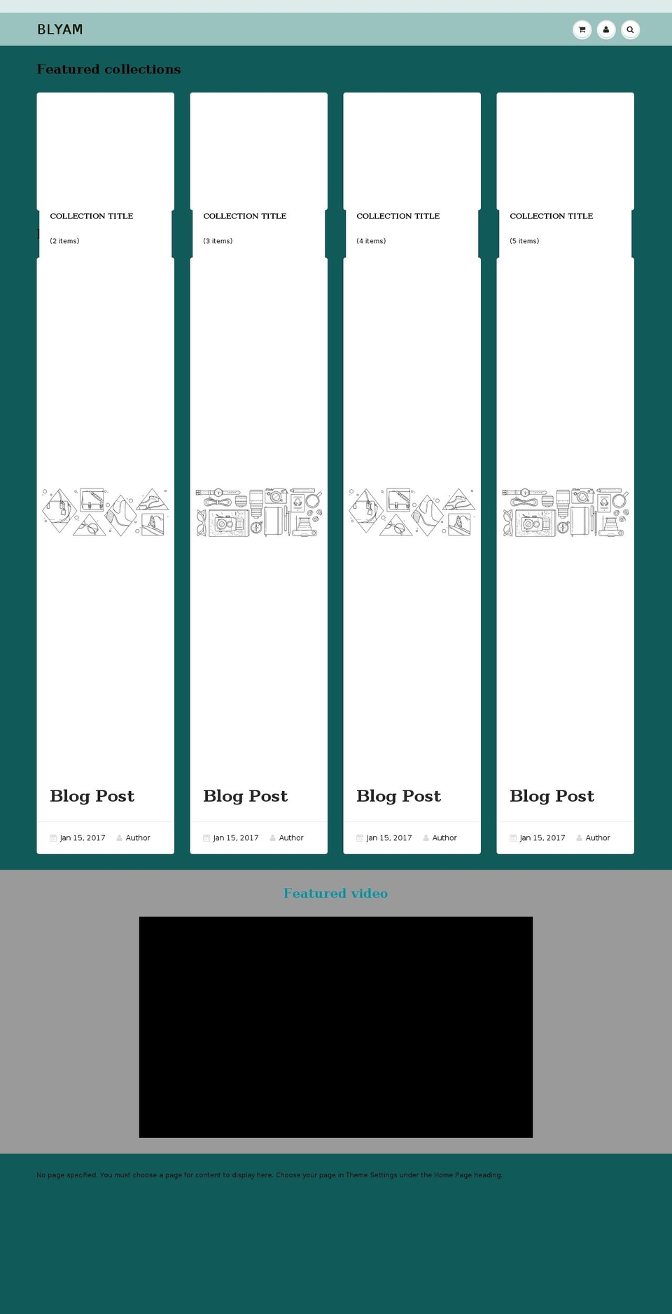 blyam.com — Shopify storefront screenshot