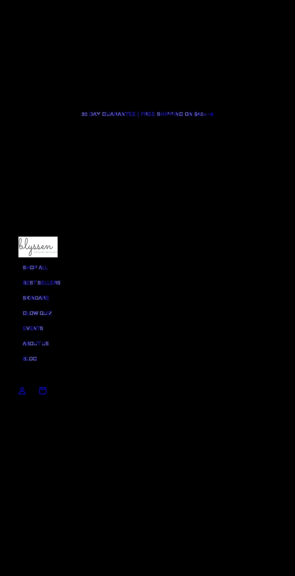 blyssen.com shopify website screenshot