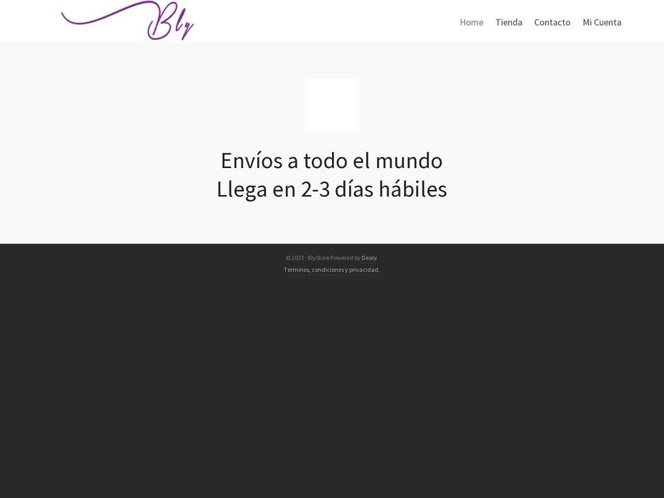 blystore.com — Shopify storefront screenshot