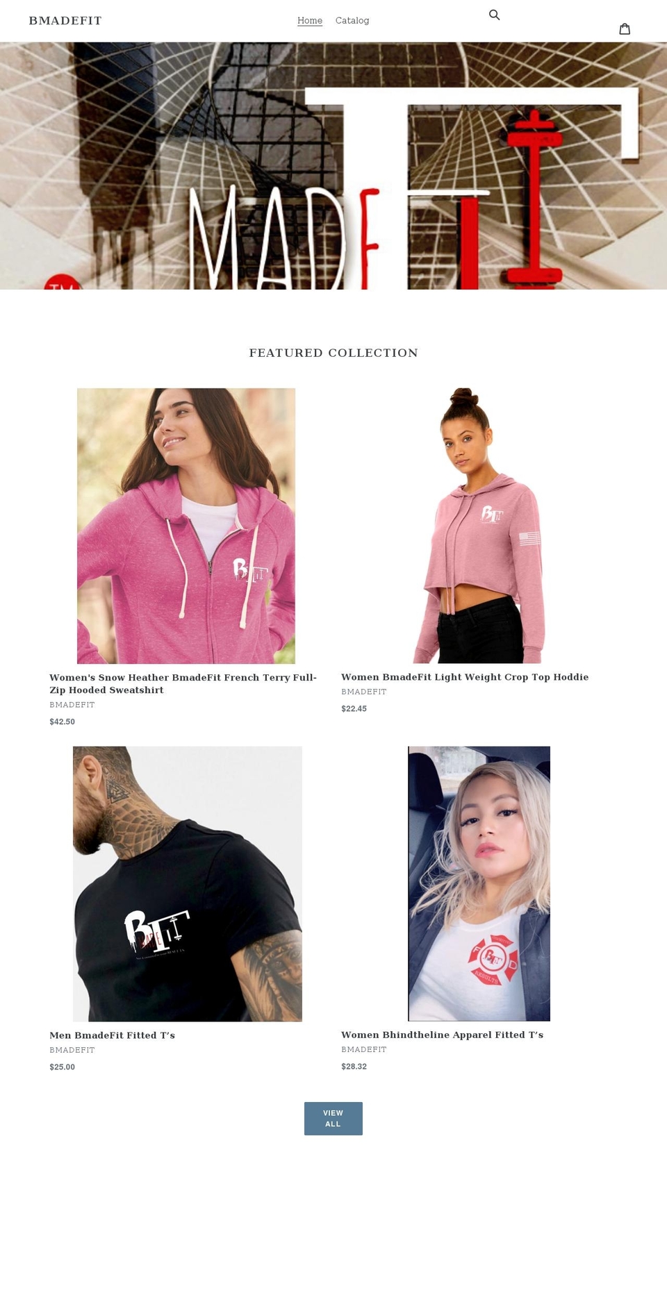 bmadefit.com shopify website screenshot