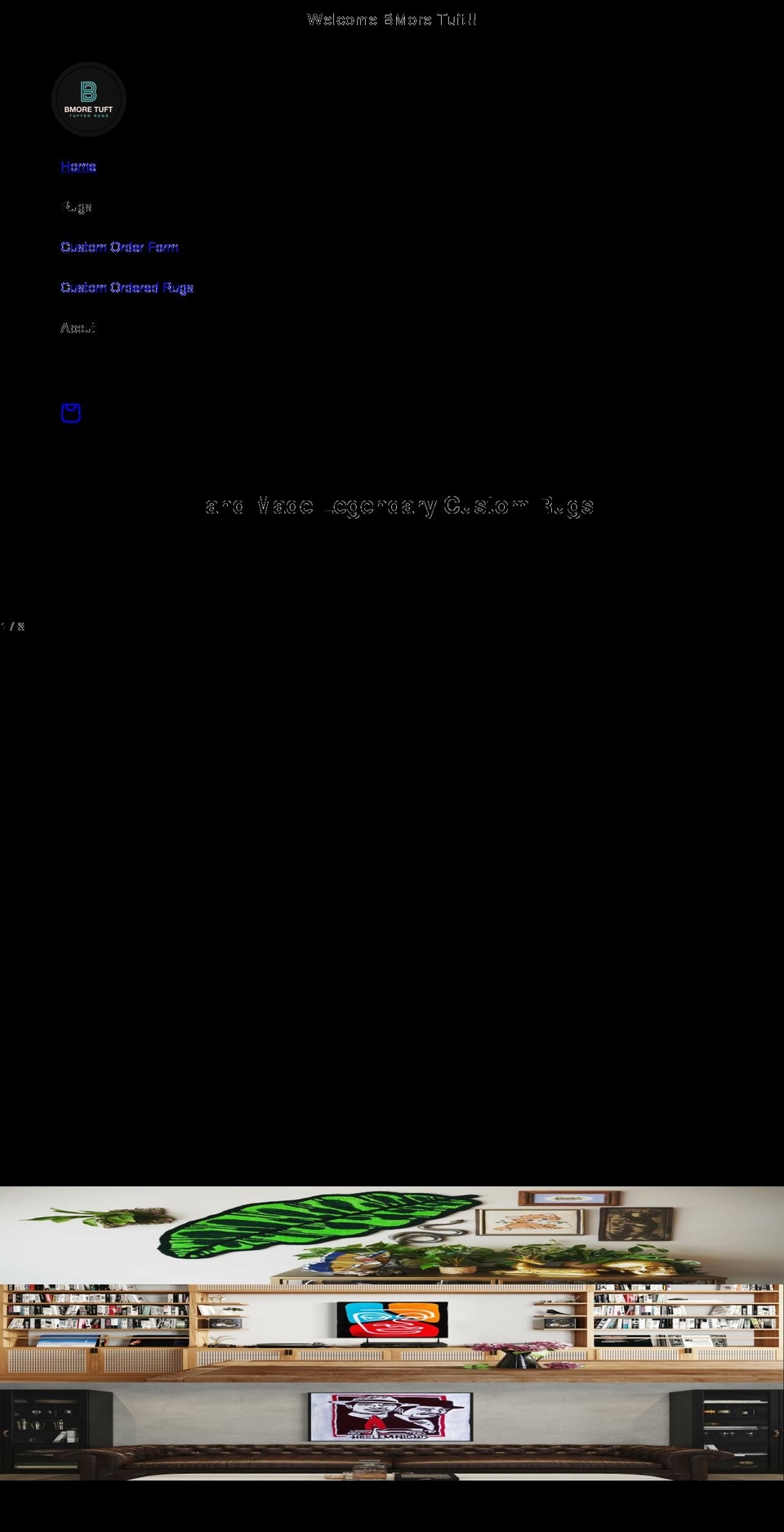bmoretuft.com shopify website screenshot