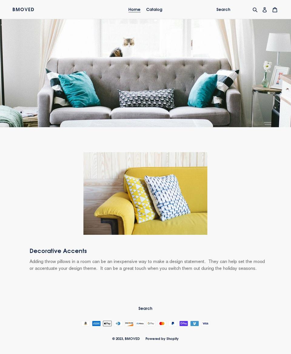 bmoved.net shopify website screenshot