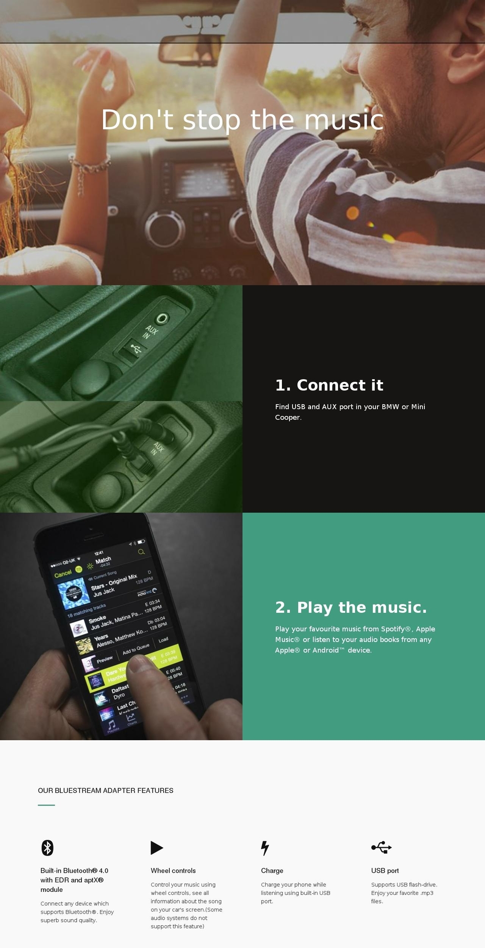 bmwstream2air.com shopify website screenshot