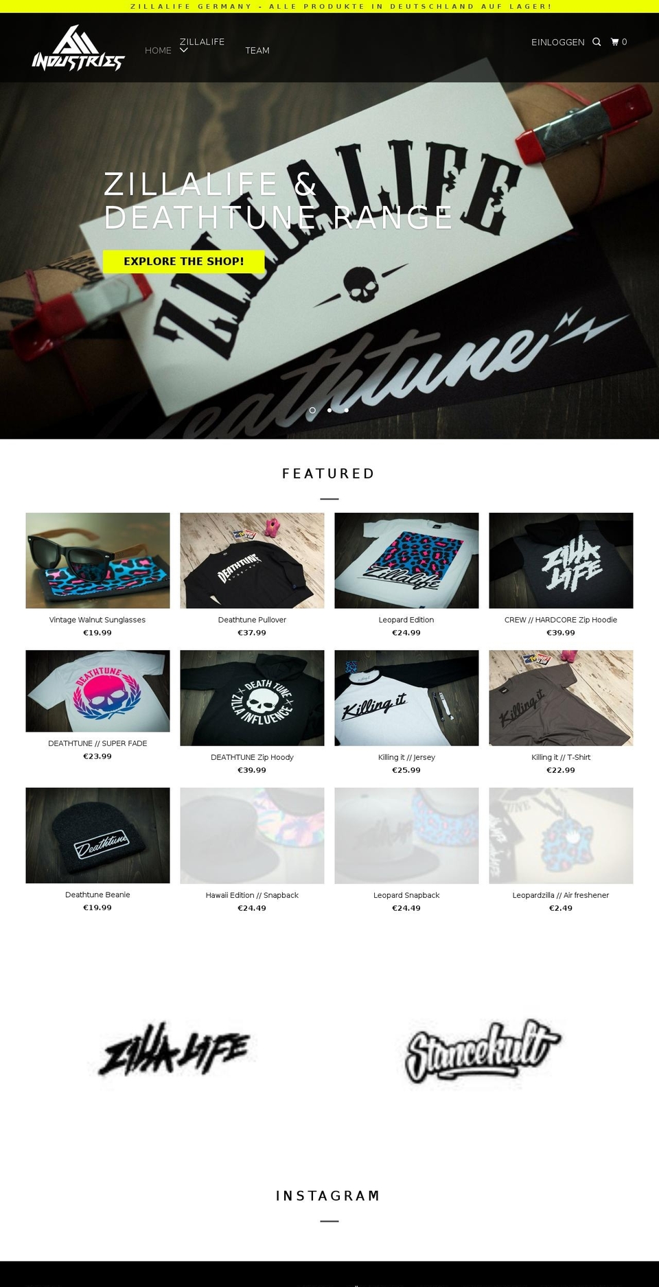 bn-industries.com — Shopify storefront screenshot