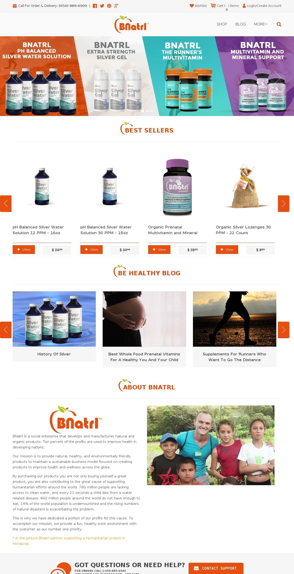 bnatrl.com shopify website screenshot