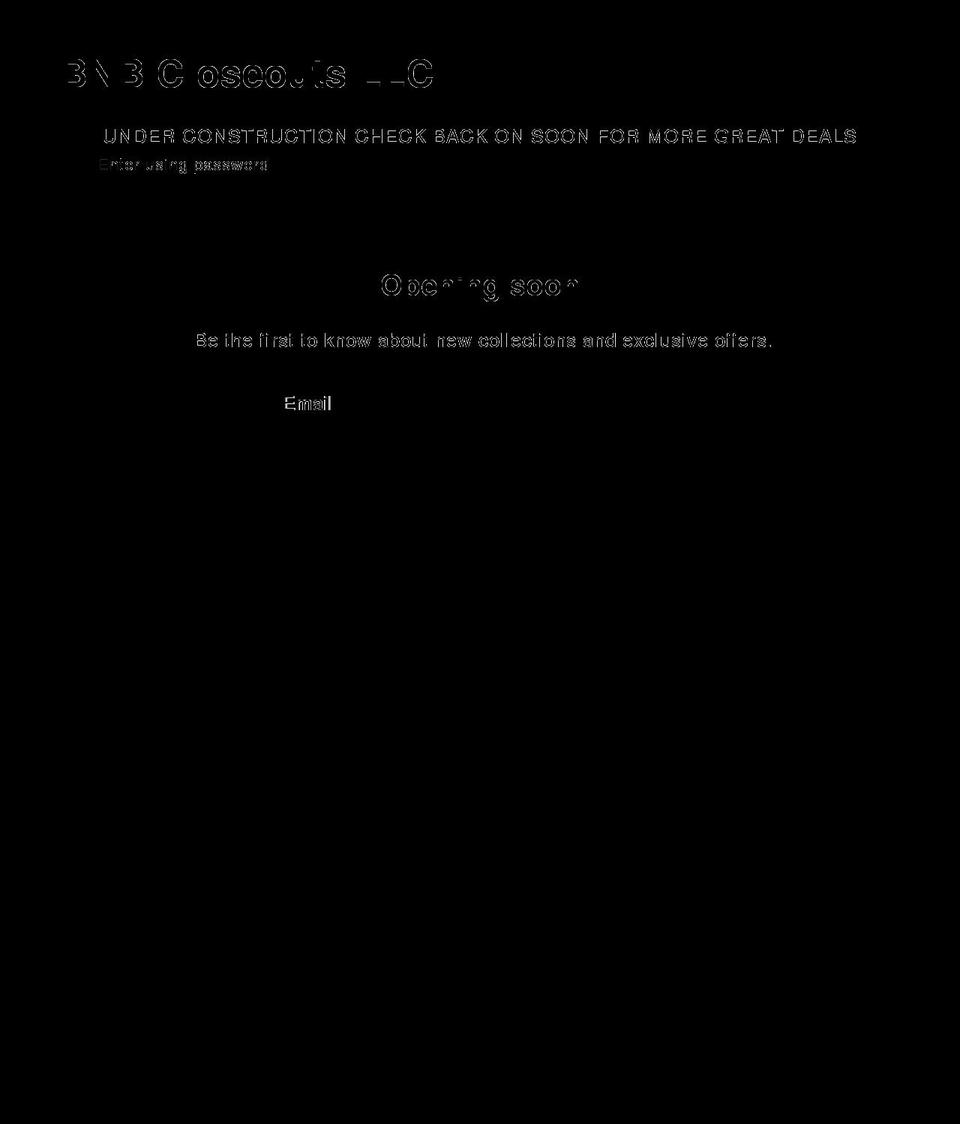 bnbcloseouts.com shopify website screenshot