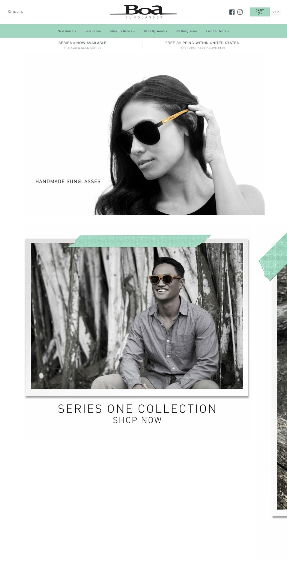 boahawaii.com — Shopify storefront screenshot